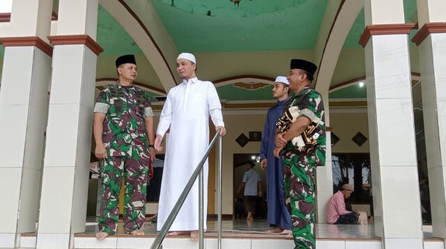 Kodim 0736/Batang Gelar Safari Jum'at di Masjid Baiturrahman Bandar