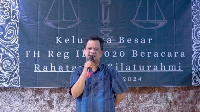 Keluarga Besar Fakultas Hukum Reguler II Beracara Rahatan Silahturahmi, Buktikan Kesolidan Alumni