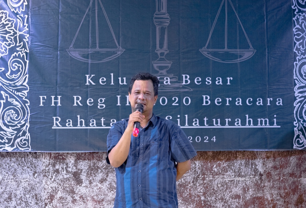 Keluarga Besar Fakultas Hukum Reguler II Beracara Rahatan Silahturahmi, Buktikan Kesolidan Alumni