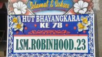 Ketua DPC LSM RobinHood 23 : Mengucapkan Selamat HUT Bhayangkara Ke 78